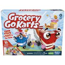 Jogo de tabuleiro Hasbro Gaming Grocery Go Karts para crianças a partir de 4 anos