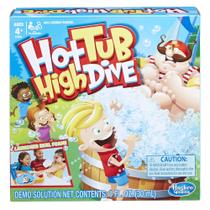 Jogo de Tabuleiro Hasbro Gaming Hot Tub High Dive - Com Bolhas para Crianças (4+ anos)