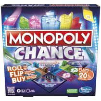 Jogo de tabuleiro Hasbro Gaming Monopoly Chance para adultos e crianças