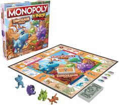 Jogo de Tabuleiro Hasbro Gaming Monopoly Junior Dinosaur Edition