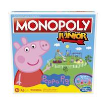 Jogo de Tabuleiro Hasbro Gaming Monopoly Junior: Edição Peppa Pig