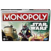 Jogo de Tabuleiro Hasbro Gaming Monopoly Star Wars Boba Fett 8+