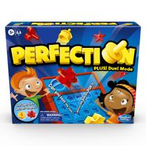 Jogo de Tabuleiro Hasbro Gaming Perfection Plus - 2 Jogadores - 5+ Anos