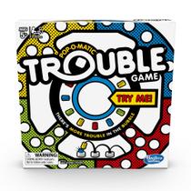Jogo de tabuleiro Hasbro Gaming Trouble para crianças de 5 anos ou mais