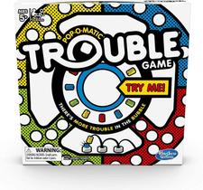 Jogo de Tabuleiro Hasbro Trouble Classic Pop-O-Matic Race 5+ Years