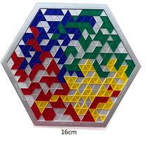 Jogo De Tabuleiro Hexagonal Blokus, Quebra-cabeça Educacional, Brinquedo Para Crianças E Adultos,
