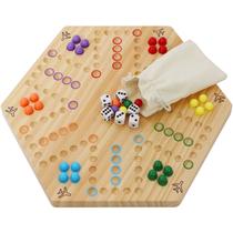 Jogo de Tabuleiro HOROW Wahoo Wooden Original Aggravation 4/6 jogadores