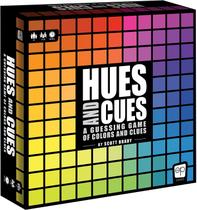 Jogo de Tabuleiro Hues and Cues - Adivinhe as Cores Vibrantes (3-10 Jogadores, +8 anos)