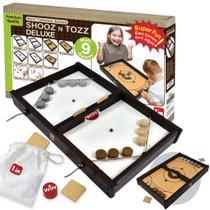 Jogo de tabuleiro I'm Big Shooz n TOZZ Wooden Multi Tabletop Kids