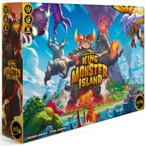 Jogo de Tabuleiro IELLO King of Monster Island Strategy 10+ Ages