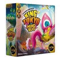 Jogo de Tabuleiro IELLO King of Tokyo Expansão Mindbug Idade 8+ Jogo de Tabuleiro IELLO King of Tokyo Expansão Mindbug Idade 8+