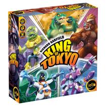 Jogo de tabuleiro IELLO King of Tokyo New Edition com Space Penguin