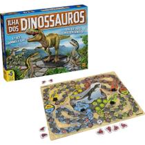 Jogo de Tabuleiro ILHA dos Dinossauros