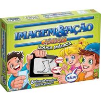 Jogo de Tabuleiro Imagem e Acao JR. Lousa Magica Jogo de Tabuleiro Imagem e Acao JR. Lousa Magica