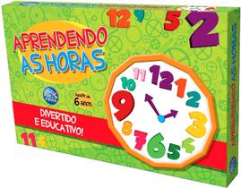 Jogo De Tabuleiro Infantil Aprendendo As Horas 2880 - Pais E Filhos