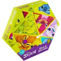 Jogo de Tabuleiro Infantil Disney Gire e Encaixe Stitch Grow Jogo de Tabuleiro Infantil Disney Gire e Encaixe Stitch Grow