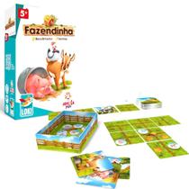 Jogo De Tabuleiro Infantil Fazendinha Divertido E Criativo Aprendizado Para Crianças E FamíliaBoard Game Grok