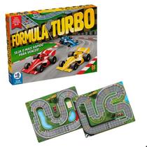 Jogo de tabuleiro infantil formula turbo