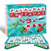 Jogo de Tabuleiro Infantil - Palavras Cruzadas - Pais e Filhos