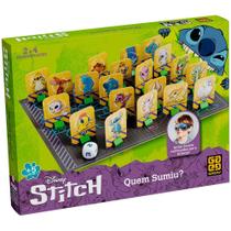 Jogo De Tabuleiro Infantil Quem Sumiu Stitch Disney - Grow