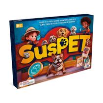 Jogo de Tabuleiro Infantil Suspet 6+ anos Pais e Filhos - 792856-1