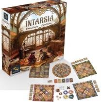 Jogo De Tabuleiro Intarsia Crie E Monte Azulejos Na Reforma Café Em Paris Board Game Across