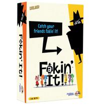 Jogo de tabuleiro JACKBOX Games Fakin' It para adultos e adolescentes Jogo de tabuleiro JACKBOX Games Fakin' It para adultos e adolescentes