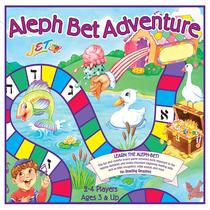 Jogo de tabuleiro Jet Aleph Bet Adventure Hebrew Alphabet 3+ Years