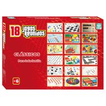 Jogo de Tabuleiro Jogos Reunidos 18 em 1 Nig Brinquedos 1164