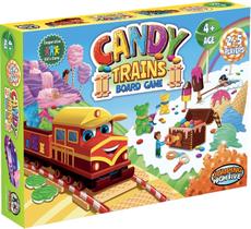 Jogo de tabuleiro Jumping High Five Candy Trains Kids 4+ Years