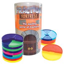 Jogo de Tabuleiro Junior Learning Fraction Fortress - Com Guloseimas e Erva-dos-Gatos