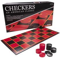 Jogo de tabuleiro Kangaroo Checkers com tabuleiro grande de 15x15 polegadas