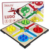 Jogo de tabuleiro KIDAMI Ludo Magnetic para crianças e adultos