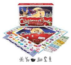Jogo de tabuleiro Late for the Sky Christmas-Opoly para 2 a 6 jogadores