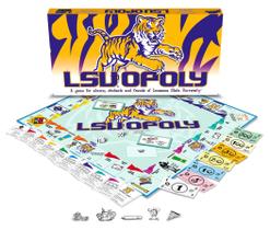 Jogo de tabuleiro Late for the Sky Louisiana State LSU Opoly