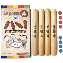 Jogo de Tabuleiro LENITH YUTNORI Korean Floor Family Strategy Jogo de Tabuleiro LENITH YUTNORI Korean Floor Family Strategy