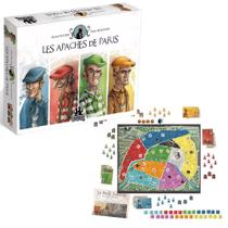 Jogo De Tabuleiro Les Apaches De Paris Lidere As Gangues De Paris Board Game Across