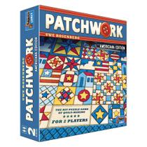 Jogo de tabuleiro Lookout Patchwork Americana Edition Uwe Rosenberg