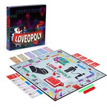 Jogo de tabuleiro LOVEOPOLY Couple, presente romântico para ele e ela