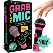 Jogo de Tabuleiro Lucky Egg Exciting Grab The Mic - Para Crianças Acima de 8 Anos