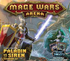 Jogo de tabuleiro Mage Wars Arena Paladin vs Siren Expansion Jogo de tabuleiro Mage Wars Arena Paladin vs Siren Expansion