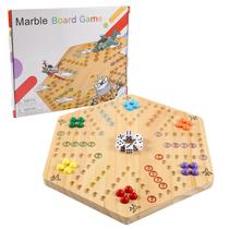 Jogo de tabuleiro Marble Game Wahoo NRZSSN Original 4/6 jogadores