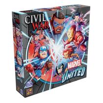 Jogo de Tabuleiro Marvel United Civil War Expansão Galapagos