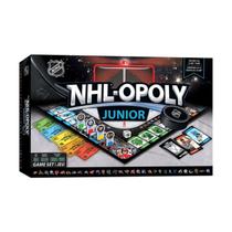 Jogo de Tabuleiro MasterPieces NHL Opoly Jr. - Para Crianças a partir de 6 anos
