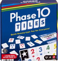 Jogo de tabuleiro Mattel Games Phase 10 Tiles para 2-4 jogadores
