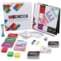 Jogo de tabuleiro MEDICOS Medical Terminology Flash Cards 2024