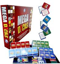 Jogo de Tabuleiro Mega Dicas -Pense e Adivinhe - Pais&Filhos