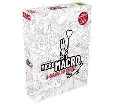 Jogo de tabuleiro micro macro a cidade do crime original galapagos pt-br