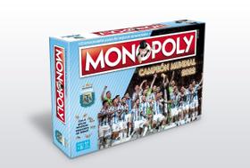 Jogo de Tabuleiro Monopoly Argentina Campeon Mundial Edition