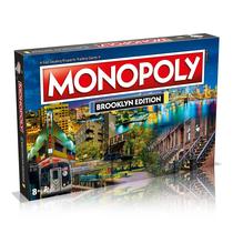 Jogo de tabuleiro Monopoly Brooklyn Edition para 2 a 6 jogadores com mais de 8 anos